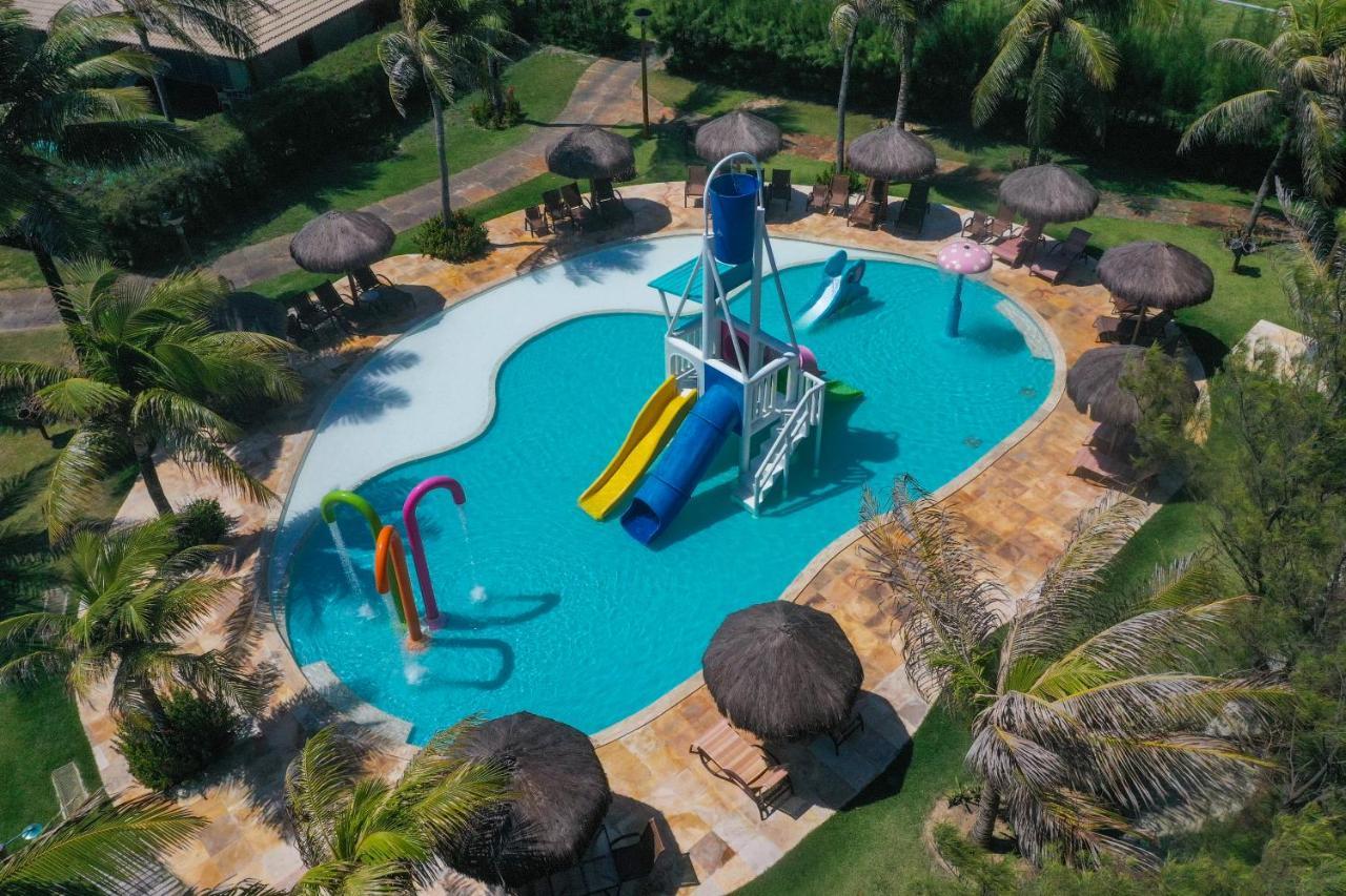 Dom Pedro Laguna Beach Resort & Golf By Wam Experience Aquiraz Exterior photo Aerial view of the resort's swimming pool